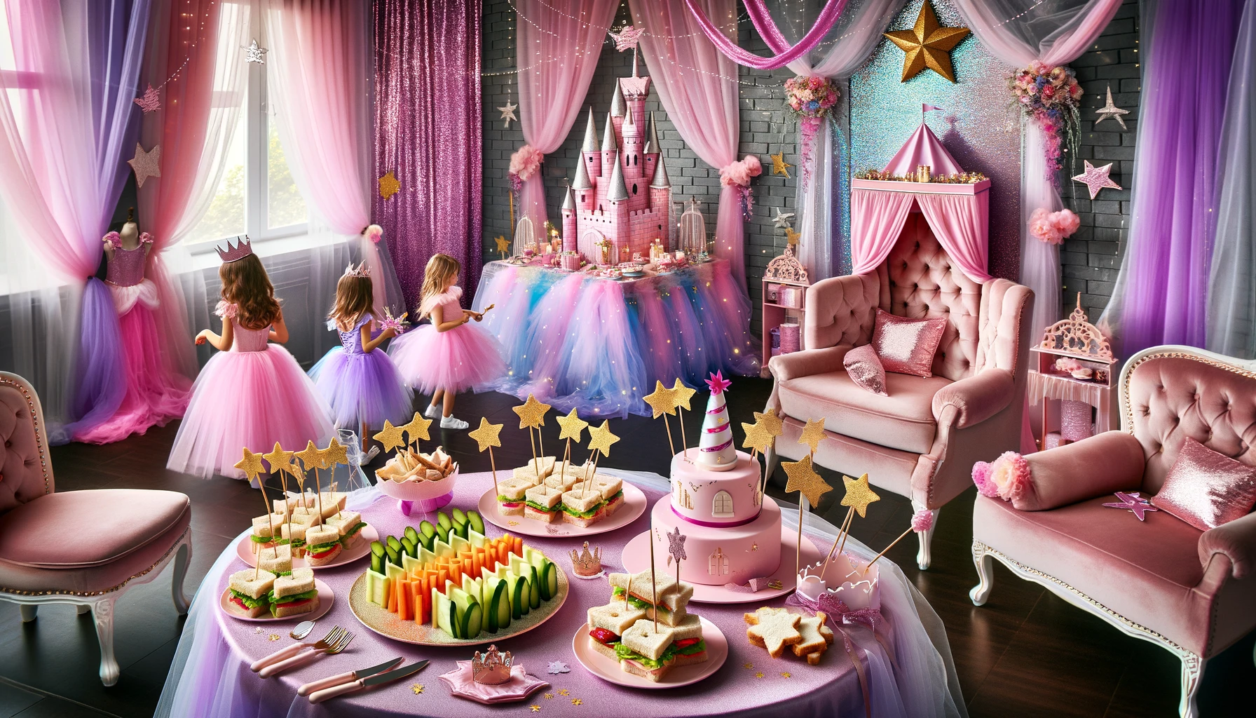 Prinzessin Mottoparty Kindergeburtstag