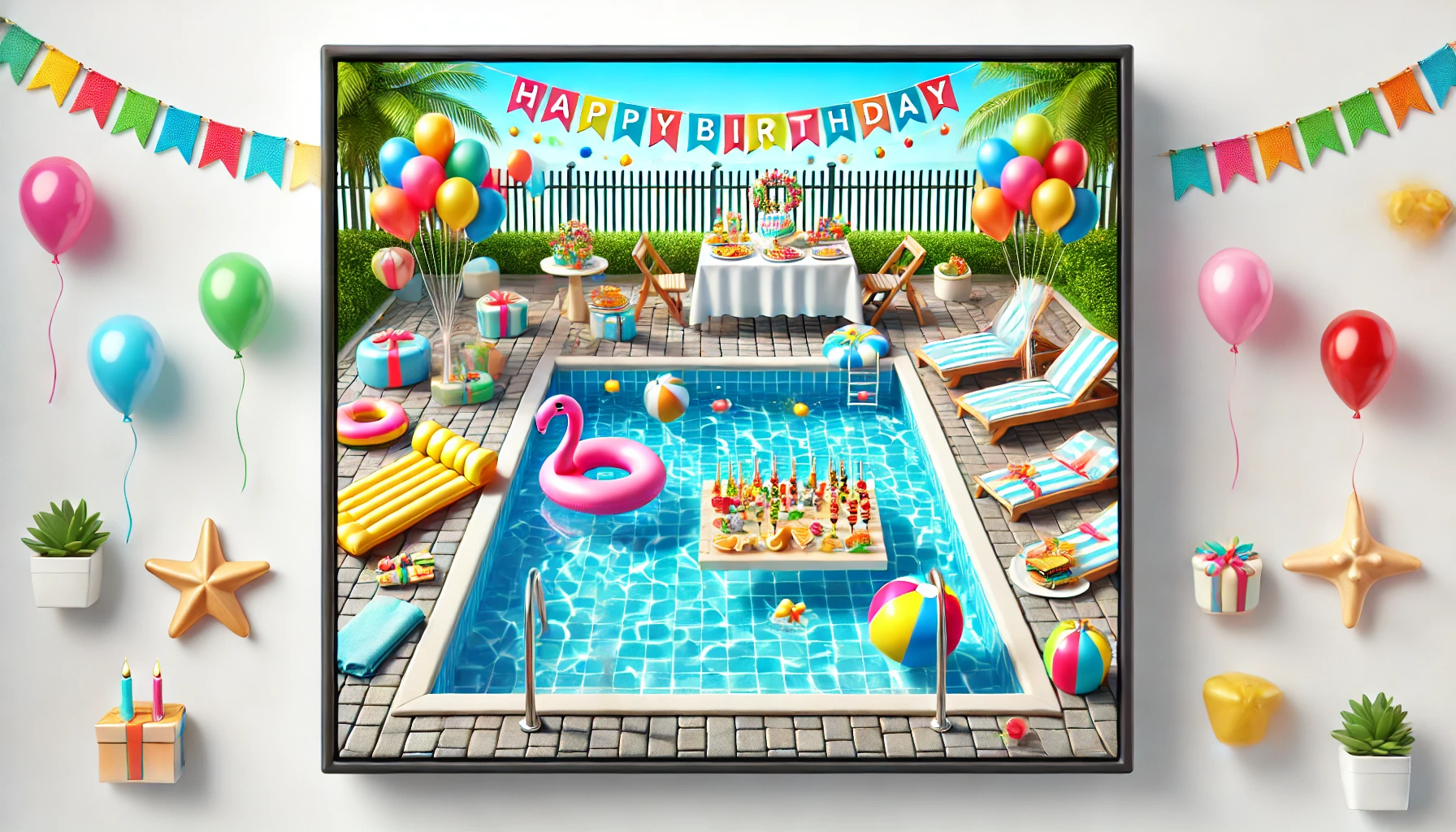 Poolparty zum Kindergeburtstag planen